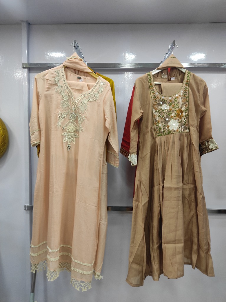 Peach and Earth Tone Kurti Sets